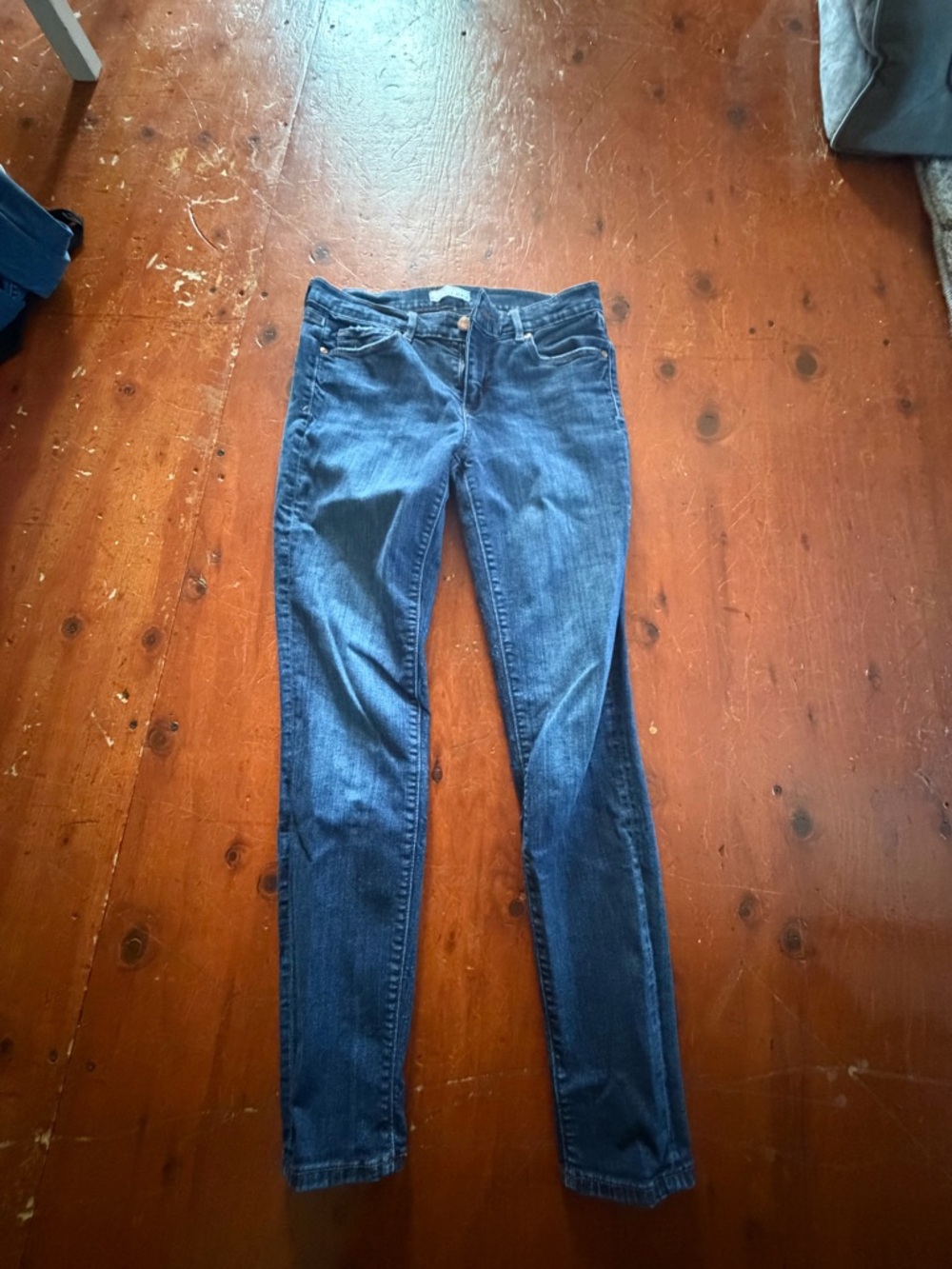 LOFT Dark Blue Skinny Jeans
